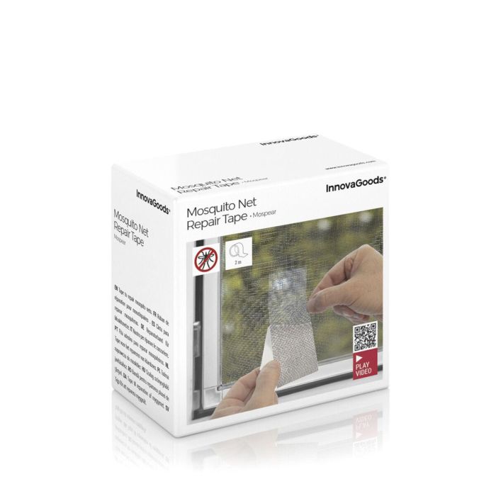 Cinta Adhesiva para Reparar Mosquiteras Mospear InnovaGoods 1 Cinta Adhesiva para Reparar Mosquiteras Mospear InnovaGoods 1