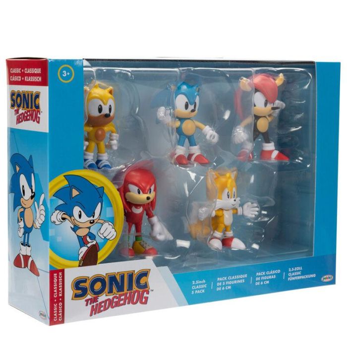 Blister 5 figuras Sonic the Hedgehog 6cm 4