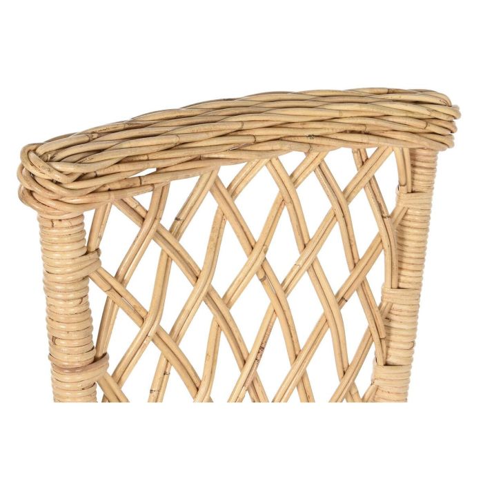 Silla Balines DKD Home Decor Natural Blanco 58 x 90 x 47 cm 1 Silla Balines DKD Home Decor Natural Blanco 58 x 90 x 47 cm 1
