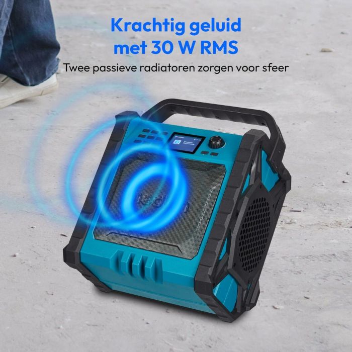 Medion AAAPC79478 Radio DAB para exteriores IP54, 30W RMS 7