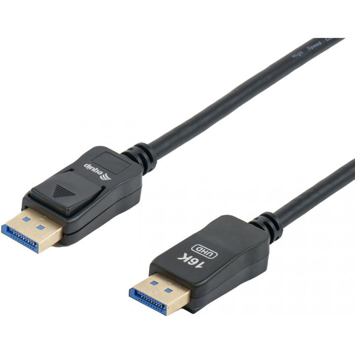 EQUIP Cable DisplayPort 2.1 St/St 1.00m, Compatible con 16K/60Hz, HDCP Premium, Gris 1