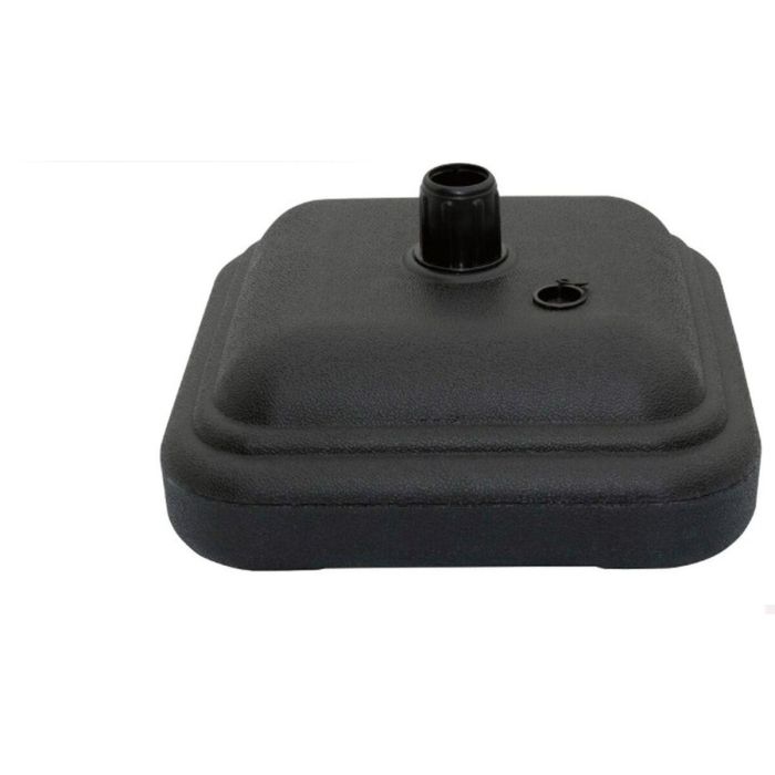 Base para Sombrilla Aktive Negro Plástico 35 x 13 x 35 cm Base para Sombrilla Aktive Negro Plástico 35 x 13 x 35 cm