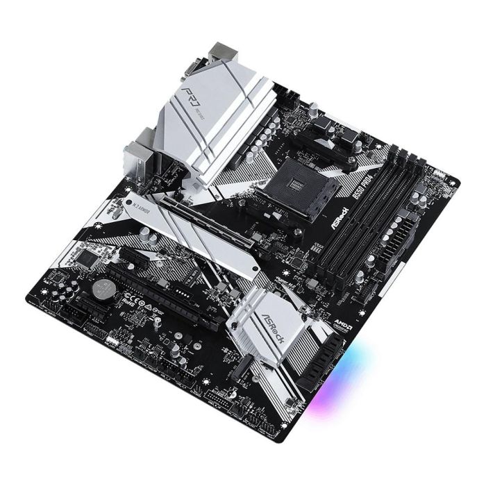 ASRock Pro4 AMD B550 AM4 ATX Motherboard con VGA/HDMI, DDR4 2 ASRock Pro4 AMD B550 AM4 ATX Motherboard con VGA/HDMI, DDR4 2