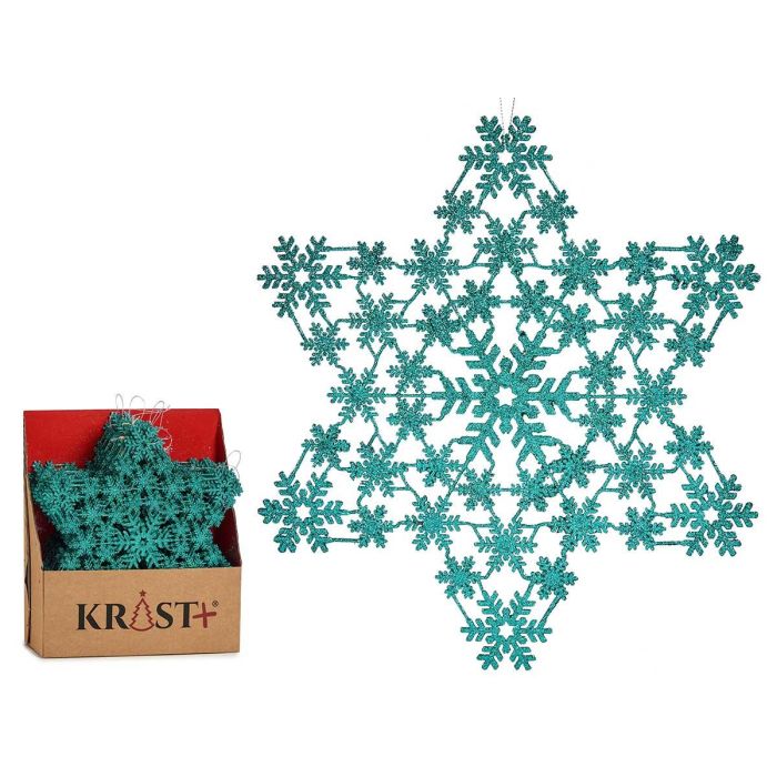 Adorno Estrella Grande Verde Menta Krist+ 31.5x32 cm (48 Unidades) Adorno Estrella Grande Verde Menta Krist+ 31.5x32 cm (48 Unidades)