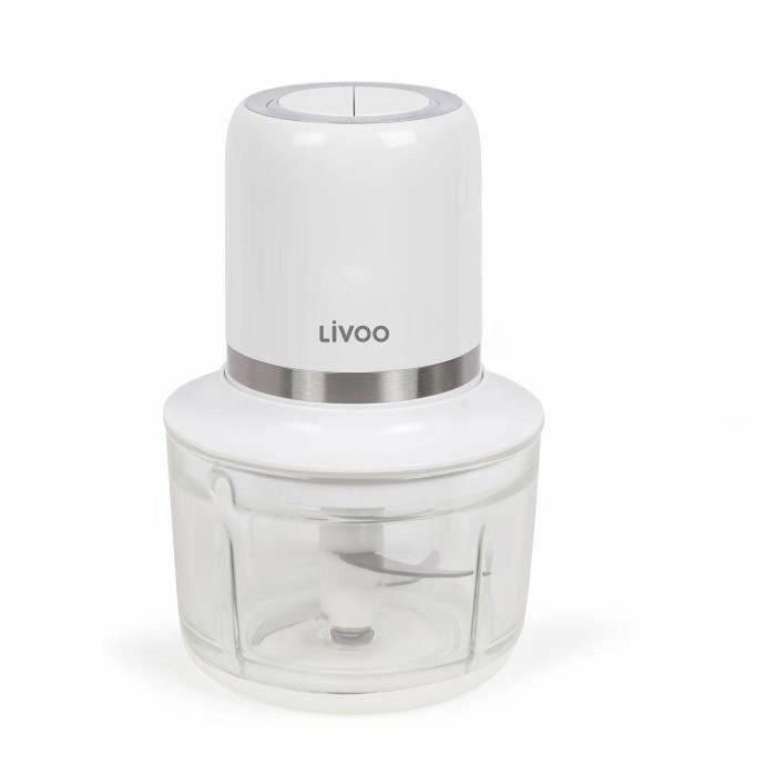 Picadora Livoo Chopper Blanco Acero 200 W 1,2 L 0 Picadora Livoo Chopper Blanco Acero 200 W 1,2 L 0