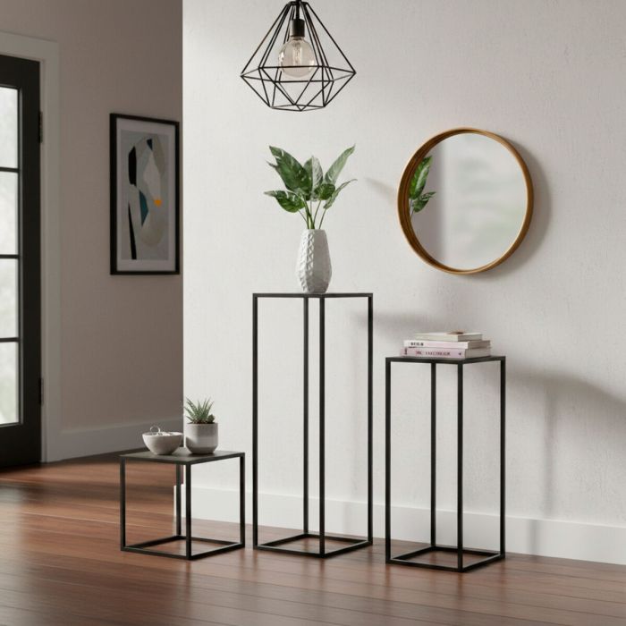 Juego de 3 Mesitas Max Home 30 x 90 x 30 cm 5