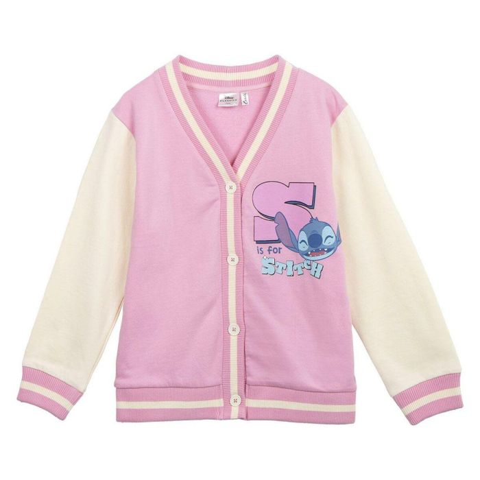 Chaqueta Infantil Stitch Rosa 0 Chaqueta Infantil Stitch Rosa 0