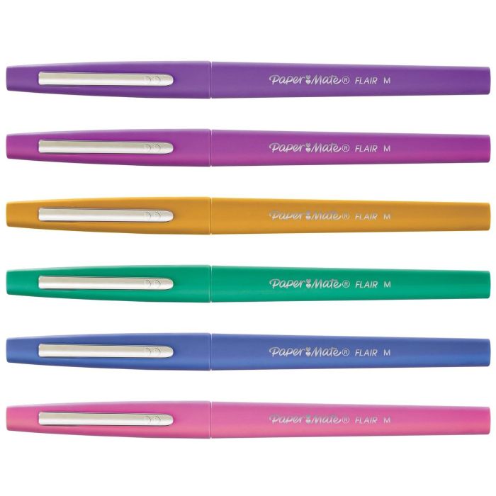 PAPER MATE Faserschreiber Flair 6er Candy Pop M 0.7 mm Blister 1 PAPER MATE Faserschreiber Flair 6er Candy Pop M 0.7 mm Blister 1