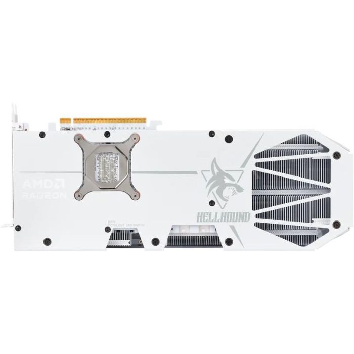RX 9070 XT 16GB PowerColor Hellhound Spectal White OC GDDR6 3Fan 2