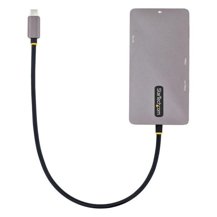 Hub USB Startech 120B-USBC-MULTIPORT Gris 15 W 5