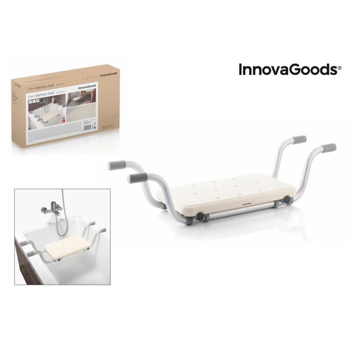 Asiento para Bañera Antideslizante 2 en 1 Seburett InnovaGoods