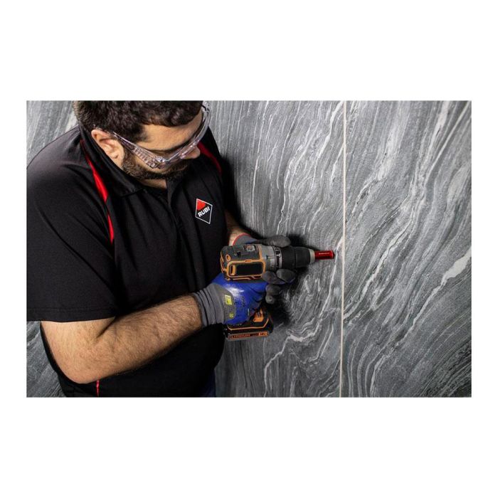 Rubi R5924 Broca Drygres 4drill Ø8mm para Gres Porcelánico, Mármol y Granito con Tecnología Vacuum Brazed para Taladro sin Percutor 5