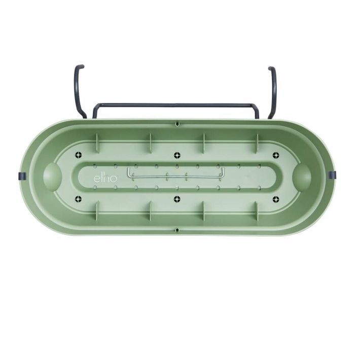 Elho ELH8711904522322 Macetero Vibia Campana Balconniere Allin1 50 cm para Balcón, Verde, 100% Reciclado, 50x26x17 cm 0 Elho ELH8711904522322 Macetero Vibia Campana Balconniere Allin1 50 cm para Balcón, Verde, 100% Reciclado, 50x26x17 cm 0
