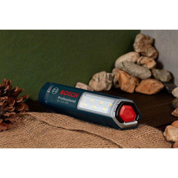Bosch Professional GLI 12V-300 Lámpara de trabajo inalámbrica 12V para iluminación profesional, solo herramienta sin batería, en caja 1