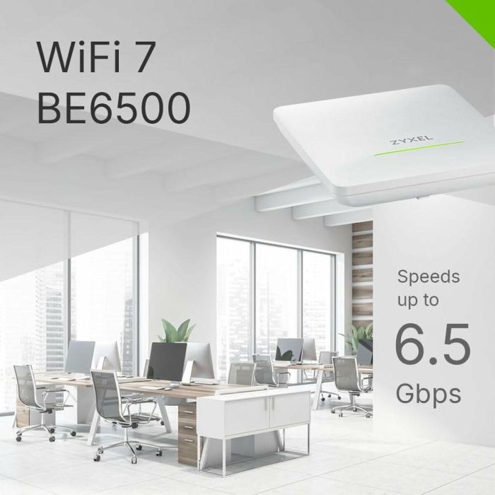 Zyxel NWA50BE PRO NWA50BEPRO-EU0102F Punto Acceso Wi-Fi 6E 5764 Mbit/s Tri-Banda (2.4/5/6 GHz) PoE Blanco 9 Zyxel NWA50BE PRO NWA50BEPRO-EU0102F Punto Acceso Wi-Fi 6E 5764 Mbit/s Tri-Banda (2.4/5/6 GHz) PoE Blanco 9