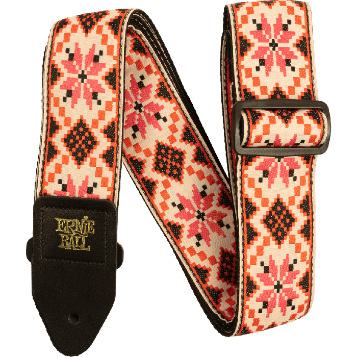 Correa Guit/ Bajo Jacquard - Cinnamon Needlepoint Correa Guit/ Bajo Jacquard - Cinnamon Needlepoint