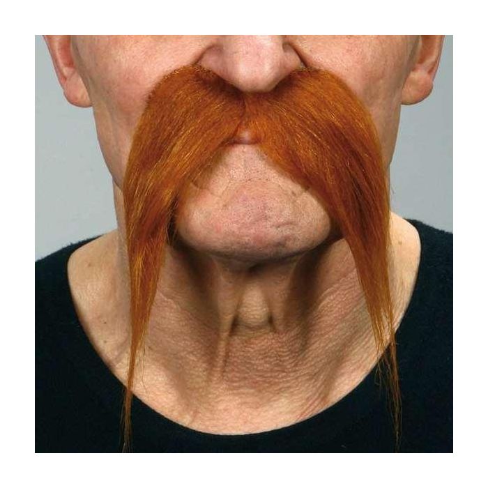 My Other Me Bigote de Disfraz para Adulto, Talla Única, Multicolor - Accesorio para Fiestas Temáticas y Carnaval