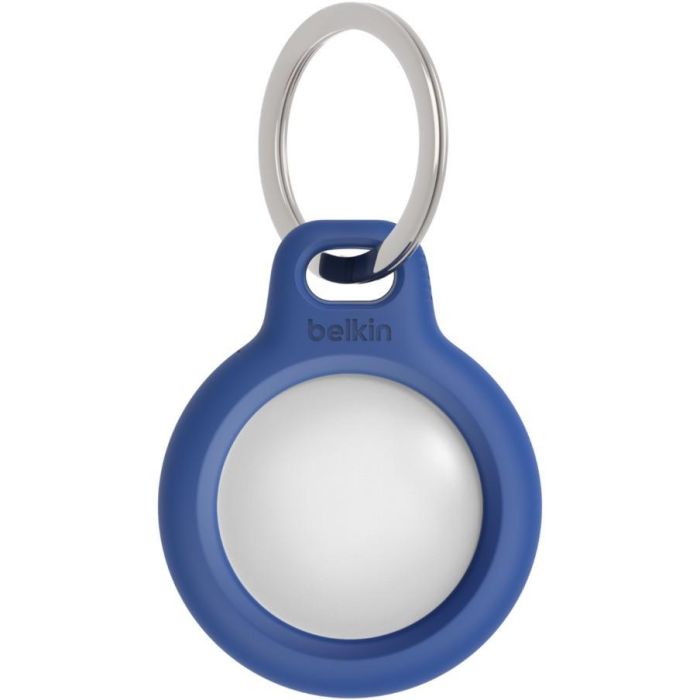 Belkin F8W973btBLU Llavero Secure Holder para Apple AirTag, Resistente a Rayones, Azul 1