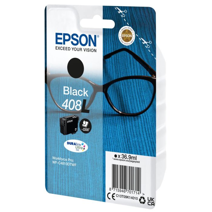 EPSON tinta Negro Singlepack 408L DURABrite Ultra Ink 1