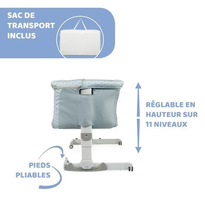 Chicco Next2Me Dream Sage Cuna Colecho para Bebé Recién Nacido | Seguridad y Cercanía al Dormir | Su propia cuna al lado de la cama de los padres 3 Chicco Next2Me Dream Sage Cuna Colecho para Bebé Recién Nacido | Seguridad y Cercanía al Dormir | Su propia cuna al lado de la cama de los padres 3