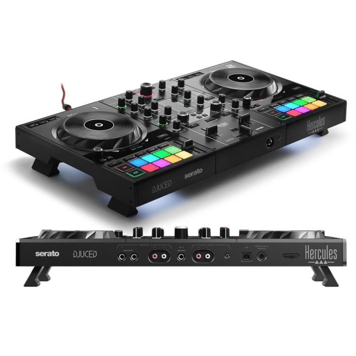 Hercules Inpulse 500 DVS Sistema de vinilo digital para scratch digital Negro, Compatible con Mac/Windows, Incluye Serato DJ Lite y DJUCED, Ref. 4780909 1 Hercules Inpulse 500 DVS Sistema de vinilo digital para scratch digital Negro, Compatible con Mac/Windows, Incluye Serato DJ Lite y DJUCED, Ref. 4780909 1