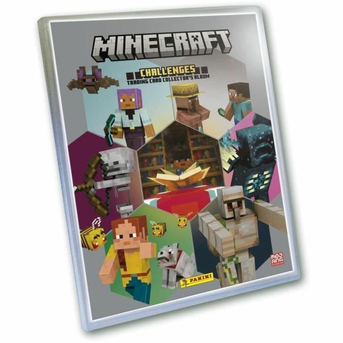Panini PAN8051708015430 Pack de Inicio Minecraft TC 4 - Incluye Carpeta, 2 Fundas, 1 Parche y 1 Carta EL 4 Panini PAN8051708015430 Pack de Inicio Minecraft TC 4 - Incluye Carpeta, 2 Fundas, 1 Parche y 1 Carta EL 4