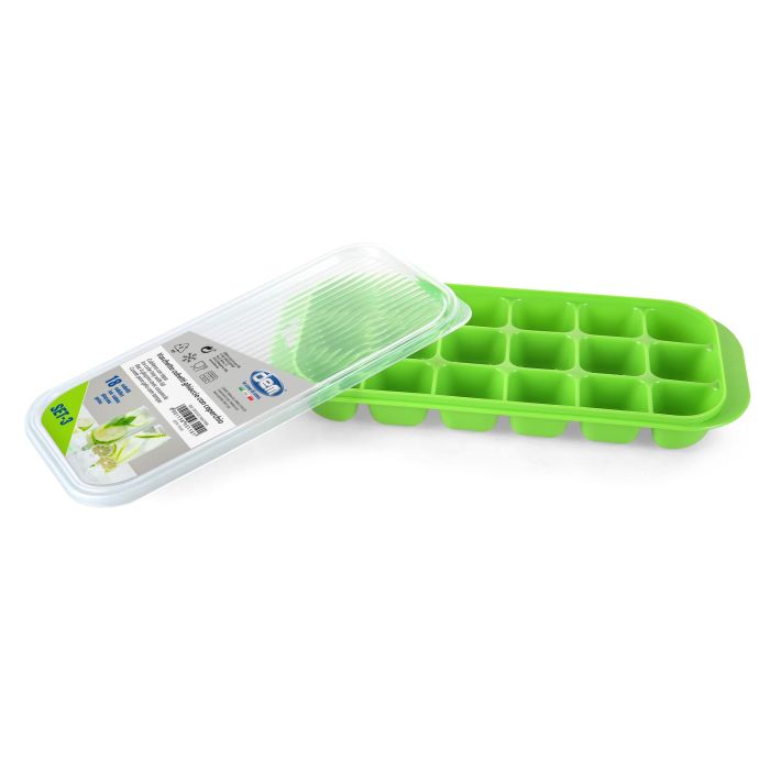 Cubitera Prb Set-3 con tapa para 18 cubitos - Dem (12 Cajas) 8 Cubitera Prb Set-3 con tapa para 18 cubitos - Dem (12 Cajas) 8
