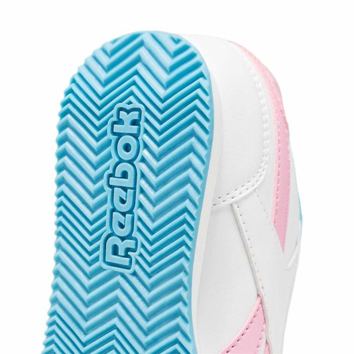 Zapatillas Deportivas Infantiles Reebok Royal Cl Jog 3.0 Blanco Rosa 1 Zapatillas Deportivas Infantiles Reebok Royal Cl Jog 3.0 Blanco Rosa 1
