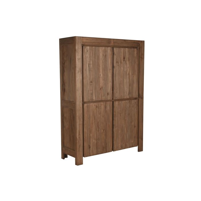 DKD Home Decor Armario Indo minimal 24 Natural 4 puertas 130 x 45 x 180 cm 1