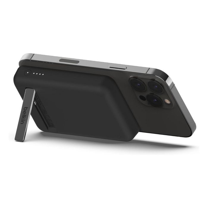 Belkin Cargador Inalambrico Power Bank 5000 mAh con USB-C Negro Carga Rápida Magnética