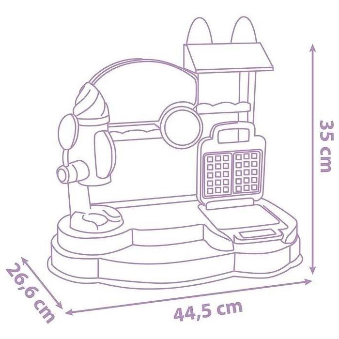 Smoby SMOB350409 Gabby vendedora de galeras 2