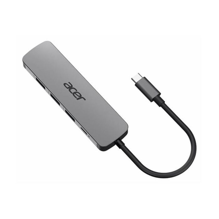 Acer Docking Station 5-en-1 USB-C | Dongle con HDMI 4K, USB-C Power Delivery 100W, 3x USB 3.2 | Windows/MacOS/ChromeOS