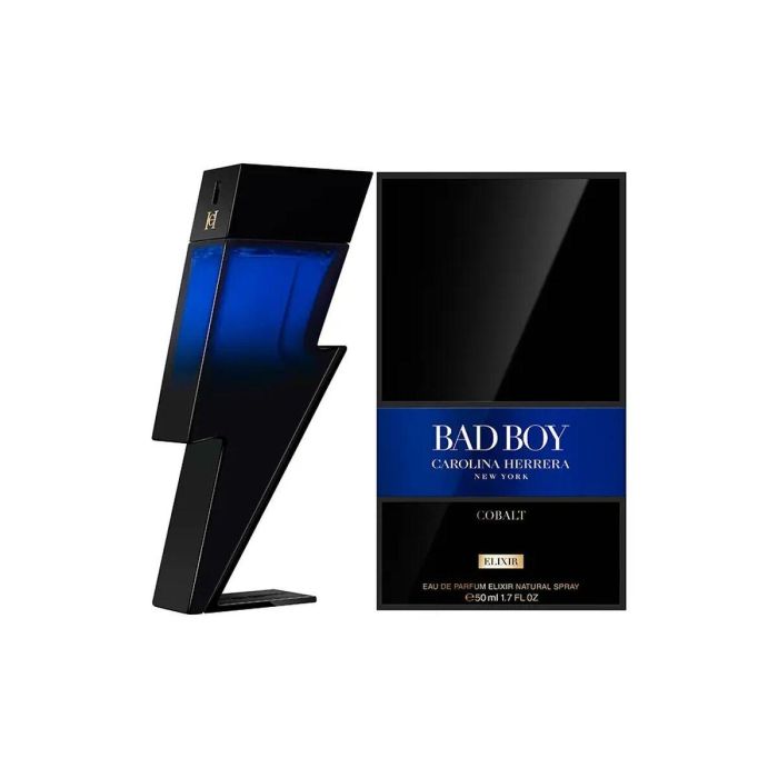 Carolina Herrera BAD BOY COBALT ELIXIR Eau de Parfum Vaporizador Hombre 50 ml - Fragancia Aromática Amaderada Intensa 0 Carolina Herrera BAD BOY COBALT ELIXIR Eau de Parfum Vaporizador Hombre 50 ml - Fragancia Aromática Amaderada Intensa 0