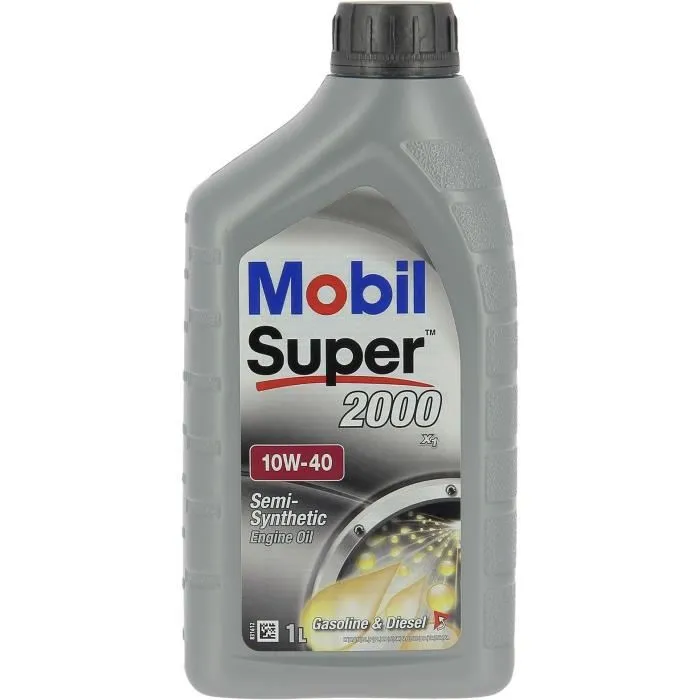 Mobil S2000 Contenedor de Aceite de Motor 10W40 1 L 4 Estaciones 2 Mobil S2000 Contenedor de Aceite de Motor 10W40 1 L 4 Estaciones 2