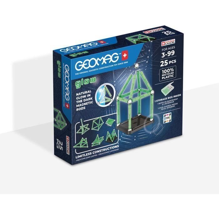 GEOMAG - Ecofriendly 25 uds Glow GEOMAG - Ecofriendly 25 uds Glow