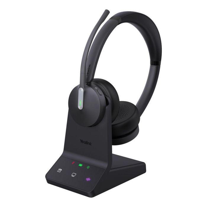Yealink WH64 Dual UC Auriculares DECT Bluetooth 5.2 con Micrófono MEMS y USB-C