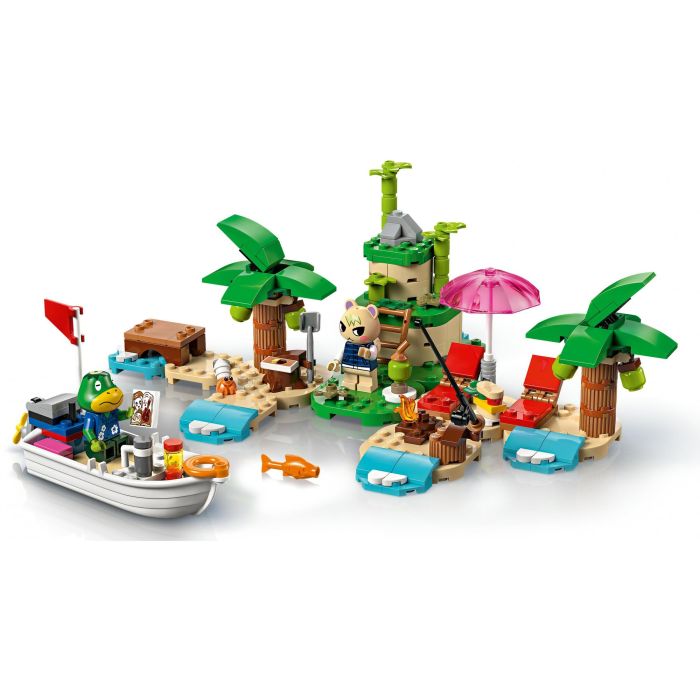 LEGO 77048 Animal Crossing Paseo en Barca con el Capitán Set de Construcción Isla Desierta Munchi Ardilla Personalizable +6 años 3