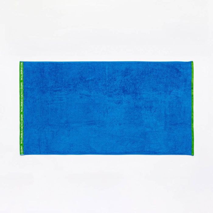 Toalla de playa 160x90cm 450 g/m² azul benetton 3 Toalla de playa 160x90cm 450 g/m² azul benetton 3