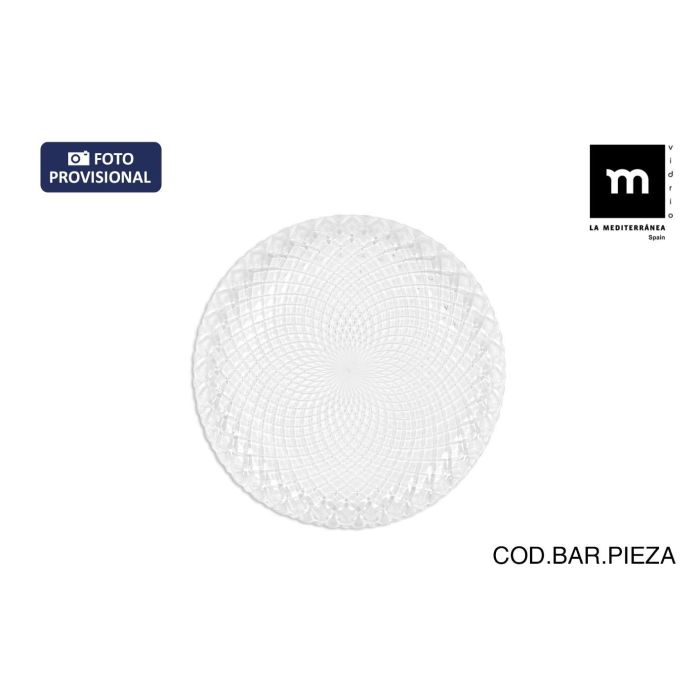 Inde Plato de Postre Diamond Ø18.5 cm para uso diario o eventos especiales (12 Unidades)