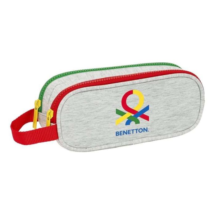 Portatodo Doble Benetton Pop Gris (21 x 8 x 6 cm) Portatodo Doble Benetton Pop Gris (21 x 8 x 6 cm)