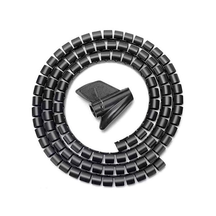 Aisens Organizador De Cable En Espiral 25 mm Negro 1,0M Aisens Organizador De Cable En Espiral 25 mm Negro 1,0M
