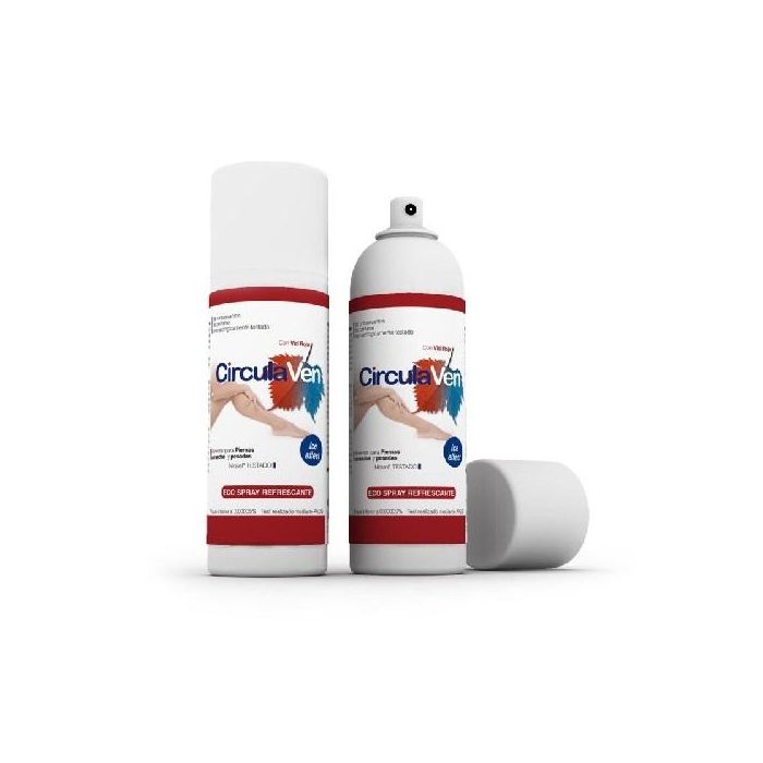 NOEFAR Circulaven Spray 100ml para Alivio y Frescor de Piernas con Centella y Vid Roja