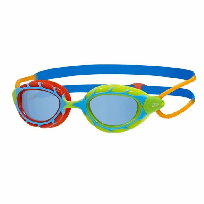 Gafas de Natación Zoggs Predator Azul Rojo Verde