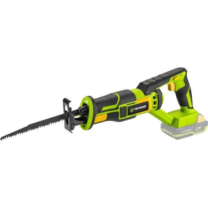 Sierra alternativa inalámbrica - FIELDMANN - 20 V - Batería y cargador no incluidos Sierra alternativa inalámbrica - FIELDMANN - 20 V - Batería y cargador no incluidos