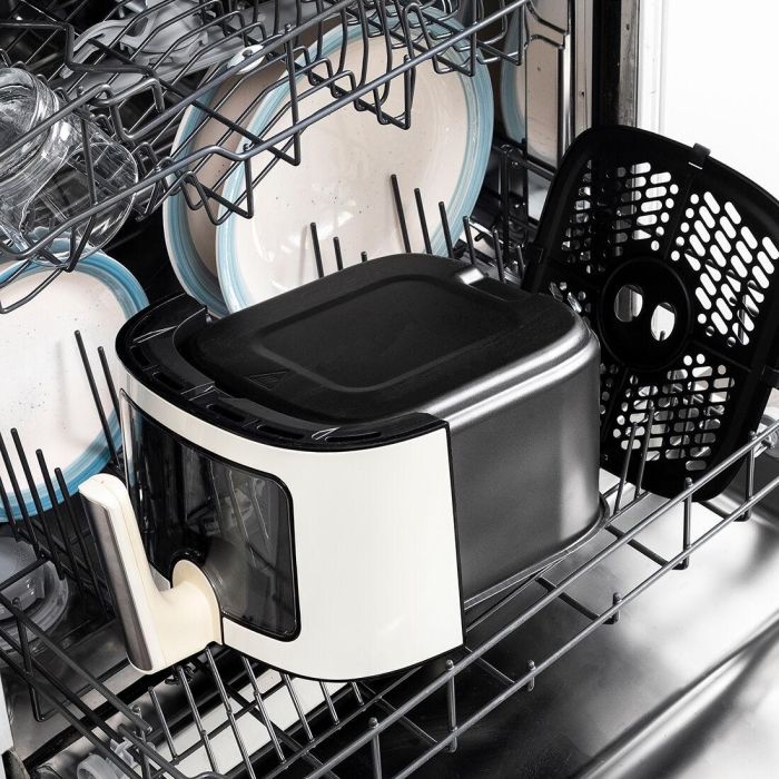 Freidora de Aire InnovaGoods Vynner Pro 6500 Crema 1700 W 6,5 L Acero Inoxidable 8 Freidora de Aire InnovaGoods Vynner Pro 6500 Crema 1700 W 6,5 L Acero Inoxidable 8