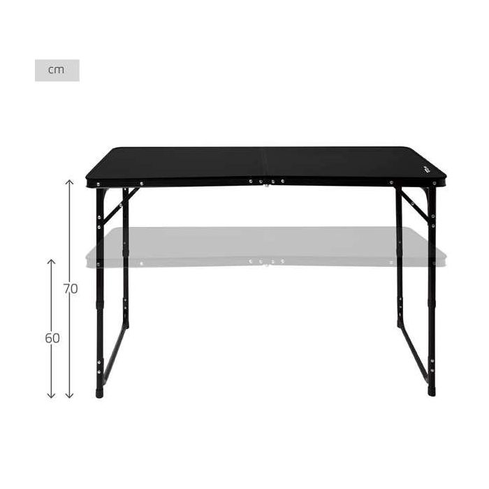 Mesa maletin camping aluminio 120x60xh60/70cm ajustable 2 Mesa maletin camping aluminio 120x60xh60/70cm ajustable 2
