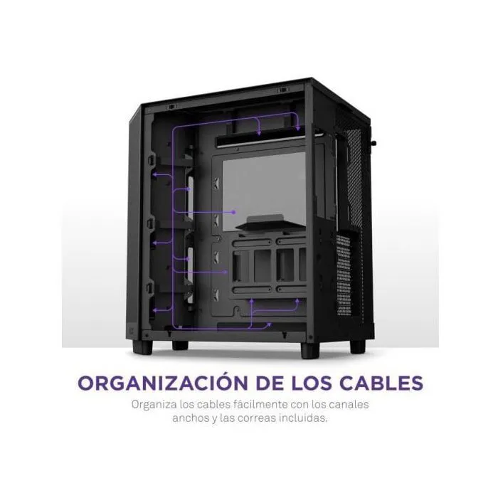 NZXT CC-H61FB-01 H6 Air Flow Midi Tower Negro Caja de PC 4