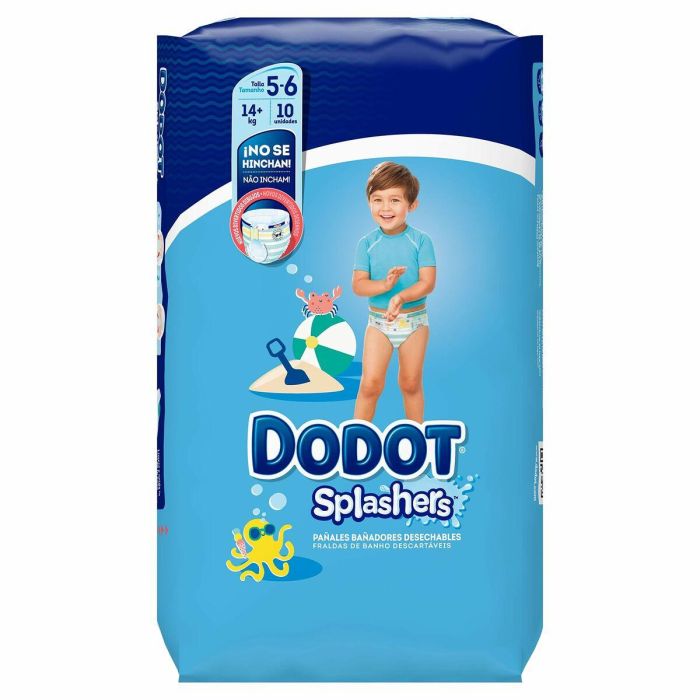 Dodot Splashers Bañador Desechable Talla 5-6 + 14 kg 5