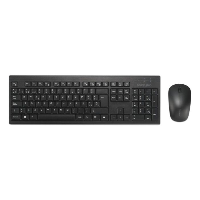 Teclado y Ratón Kensington K75560ES Negro Español QWERTY 1 Teclado y Ratón Kensington K75560ES Negro Español QWERTY 1