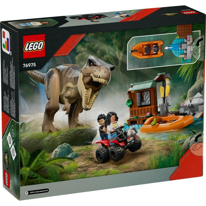 LEGO 76975 Jurassic World Huida del T.Rex por el Río - Juego de Construcción 199 Piezas para Niños +5 Años 17 LEGO 76975 Jurassic World Huida del T.Rex por el Río - Juego de Construcción 199 Piezas para Niños +5 Años 17